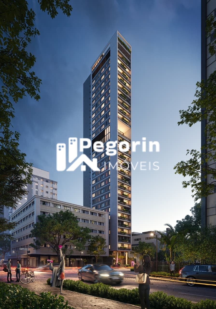 Studio à venda em Curitiba, Centro, com 1 quarto, 26,00m²